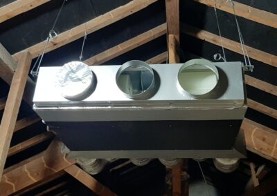 Installation de clim gainable dans les combles à Béziers